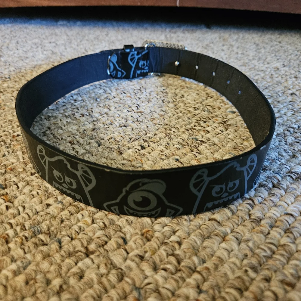 Disney Pixar Monsters Inc Monsters U Kids Belt